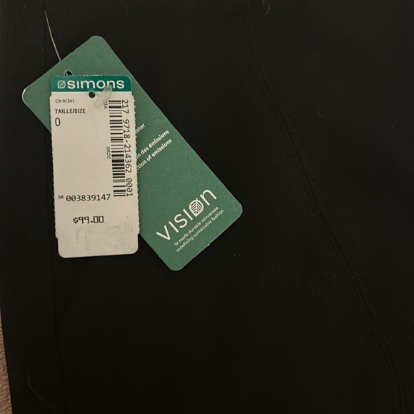 ✨NWT✨ Midi Black Pencil Skirt - Picture 3 of 3